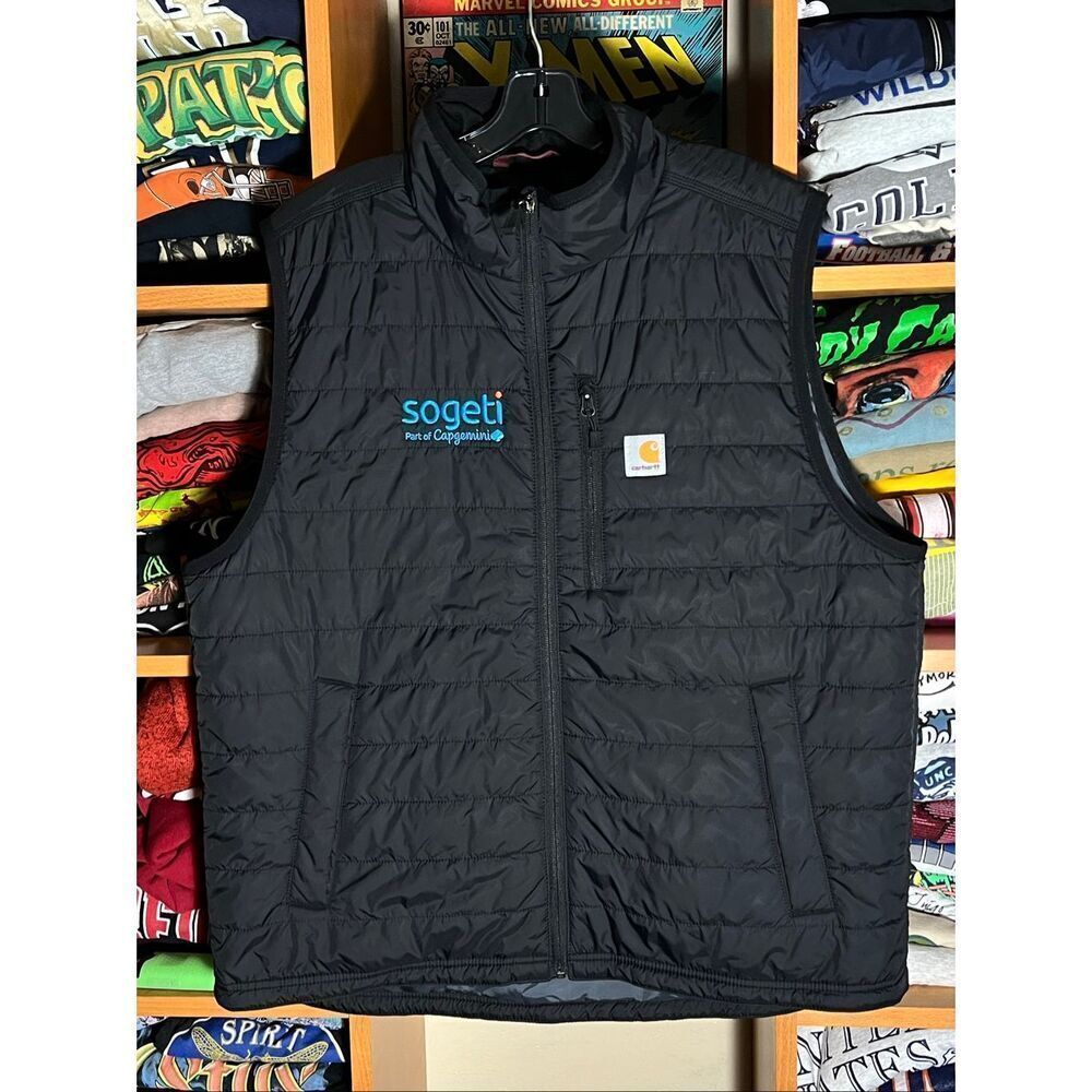 Carhartt NWT Quilted Rain Defender Puffer Full Zip Vest
